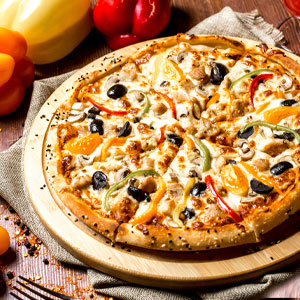 Garlic Roma Pizza