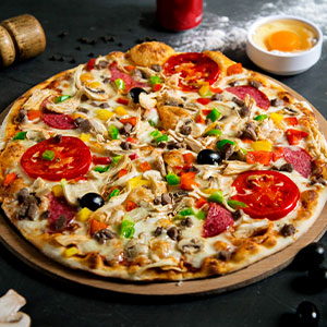 Tandoori Chicken Pizza